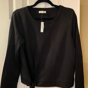 NWT Madwell Slide tie long sleeve tee M